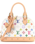 LV x TM Monogram Multicolor Alma BB White