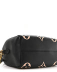 Empreinte Monogram Giant Speedy Bandouliere 25 Black Beige