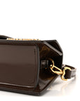 Smooth Calfskin Le Bambino Dark Brown