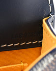 Goyardine Monte Carlo Bois Clutch Navy