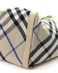 Jacquard Check Festival Tote Lichen