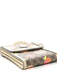 GG Supreme Monogram Les Pommes Retro Interlocking G Les Pommes Messenger Bag Beige Multicolor Mystic White