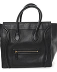 Smooth Calfskin Mini Luggage Black