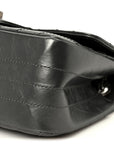 Metallic Aged Calfskin Chevron Quilted 2.55 Reissue Mini Flap Grey
