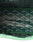 Goyardine Reversible Mini Anjou Green