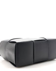Nappa Maxi Intrecciato Small Arco Tote Navy