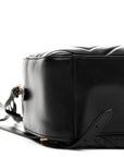 Calfskin Matelasse GG Marmont Dome Backpack Black