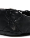 Lambskin Quilted Medium CHNL 19 Flap Black