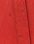Ostrich Birkin 30 Rouge Vif