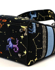 Canvas Pixel Zodiac Embroidered Medium Lady D-Lite Nero Multicolor
