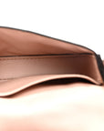 Nappa Matisse FF Embossed Nano Maxi Buckle Baguette Charm Rosa Quarzo