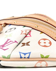 LV X TM Monogram Multicolor High Rise Bumbag White