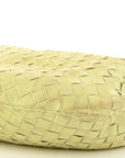 Suede Calfskin Intrecciato Teen Jodie Hobo Lemon Wash