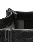 Grained Calfskin Medium The Tote Bag Black