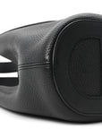 Taurillon Clemence Swift In-The-Loop 18 Bag Black