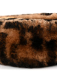 Shearling Vitello Dolce Macro FF 1974 Baguette Tobacco Black