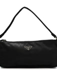 Tessuto Nylon Pochette Bag Black