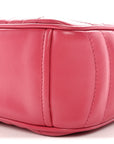 Soft Calfskin Diagramme Camera Bag Peonia