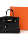 Togo Matte Alligator Birkin Touch 30 Black