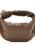 Nappa Intrecciato Mini Jodie Dark Taupe