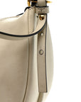 Vitello Grace Matte Mini FNDIgraphy Hobo Bag White Ice