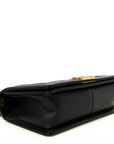 Caviar Quilted Medium Boy Flap Black