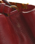 Vitello Elite Regular 2Jours Tote Rosso Scuro Ciliegia
