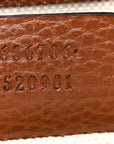 New Denim GG Monogram Calfskin Small Jackie 1961 Hobo Blue Tea Cuir