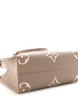 Empreinte Monogram Giant Onthego PM Tourterelle Creme