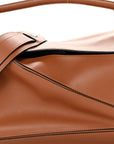 Calfskin Medium Puzzle Bag Tan