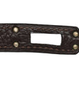 Togo Birkin 25 Chocolate