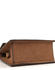 Suede Le Chiquito Noeud Brown
