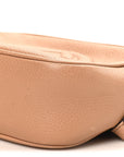 Pebbled Calfskin Small Soho Disco Bag Camelia