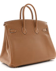 Togo Birkin 25 Gold