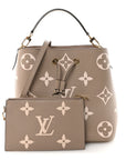 Empreinte Monogram Giant Neonoe MM Tourterelle Creme