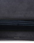 Recycled Fabric Jacquard Vitello King FF 1974 Baguette Soft Trunk Blue