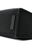 Canvas Calfskin La Medusa Small Tote Black