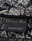 Canvas Embroidered Small D1ORiviera Toile De Jouy Book Tote Blue