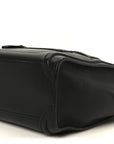 Smooth Calfskin Nano Luggage Black