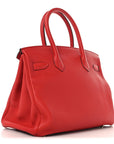 Togo Birkin 30 Rouge Tomate