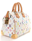 Monogram Multicolor Speedy 30 White