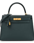Epsom Kelly Sellier 28 Vert Cypress
