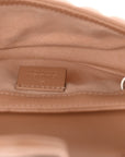 Calfskin Matelasse Aria Super Mini GG Marmont Shoulder Bag Camelia