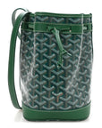 Goyardine Petit Flot Bucket Bag PM Green