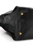 Agneau Giant 12 Gold Hardware Work Black