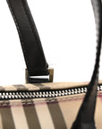 Nova Check Barrel Bag Black