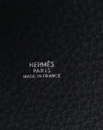 Taurillon Clemence Picotin Lock 18 PM Bleu Indigo