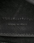 Calfskin Y Quilted Monogram Monochrome Small Loulou Chain Satchel Black