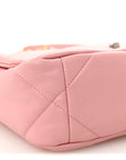 Lambskin Quilted Medium CHNL 19 Flap Pink