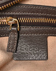 GG Supreme Monogram Web Small Ophidia Shoulder Bag Brown